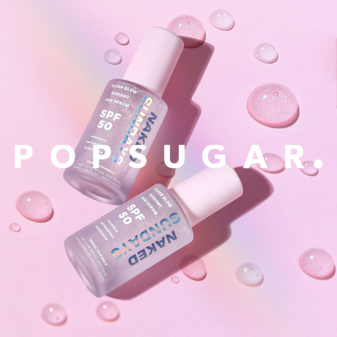 POPSUGAR: Australia’s First Totally Clear SPF50 Sunscreen Just Launched – Here’s Our Review