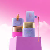 CabanaGlow Mini's Trio (Plus Vegan Lilac Cosmetic Pouch)