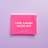 Live, Laugh, Wear SPF Purse