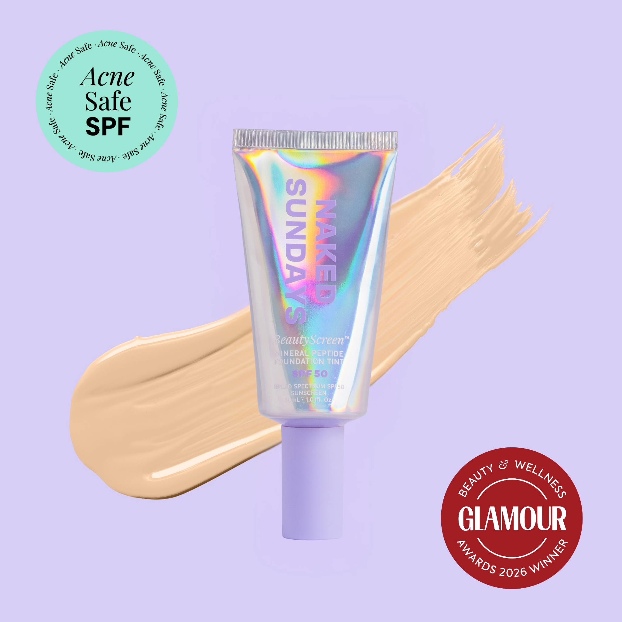BeautyScreen Wins Glamour Awards Best Tinted SPF