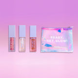 Lip Oil Trio (Plus Holo Cosmetic Pouch)