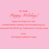 Postcard – PoutScreen Candy Cane